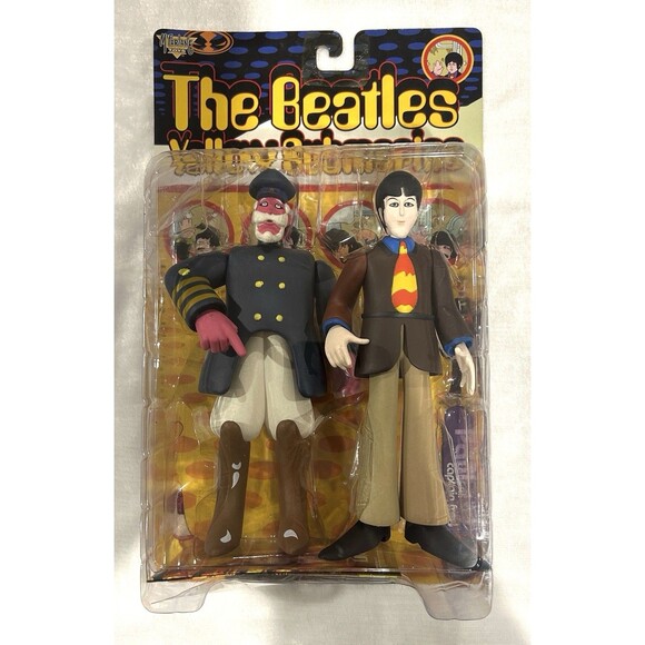 The Beatles Yellow Submarine Set of 7 McFarlane Figures NEW Sealed - Picture 7 of 11